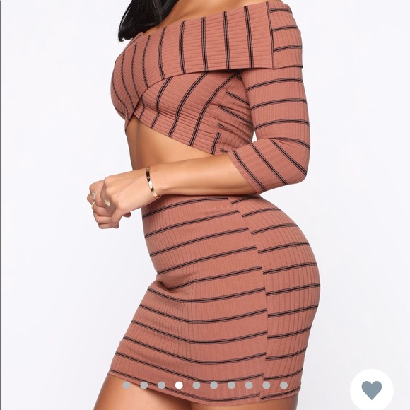 Fashion nova crossing paths sweater set - Mauve - Picture 3 of 5